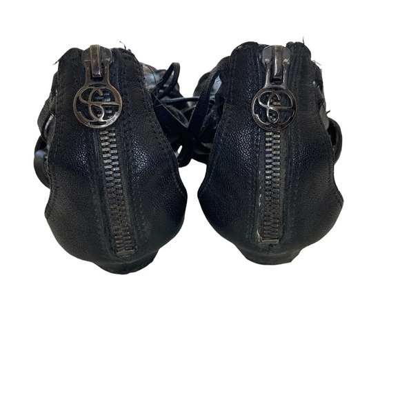 Black Gladiator Sandals - Picture 5 of 9